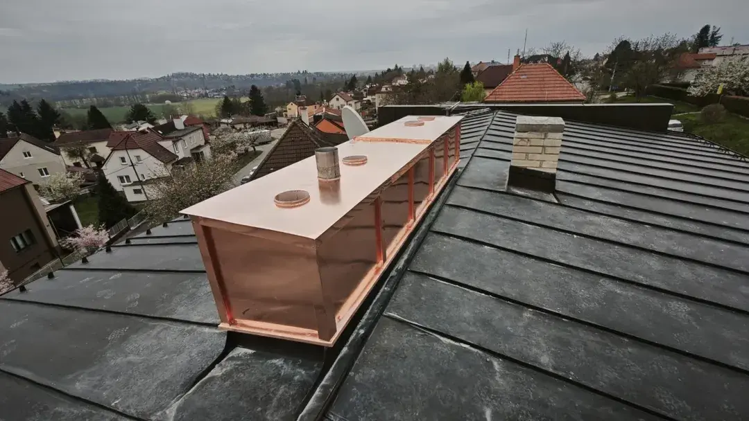 Oplechování střechy